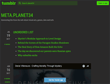 Tablet Screenshot of meta.planet34.org